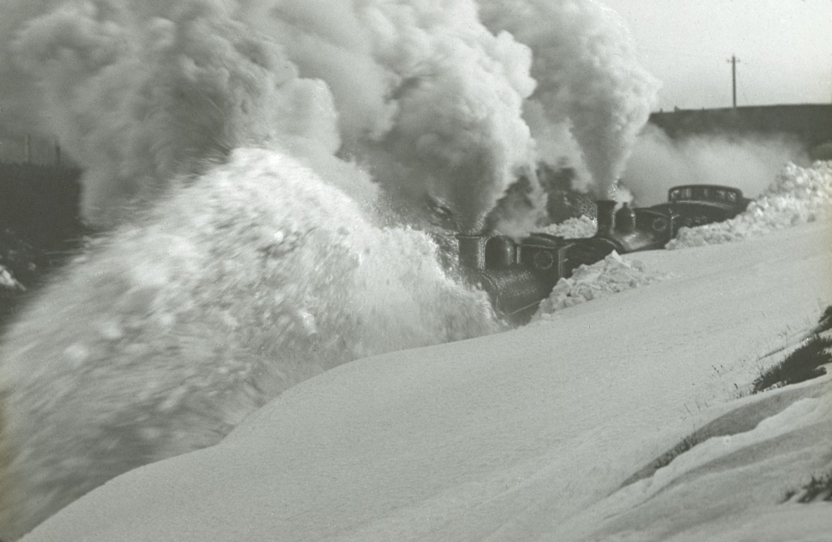 Winters Past on the Far North Line: Battling Highland Snow